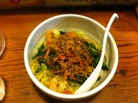 「【限定】エビあえ」@鶏の穴の写真