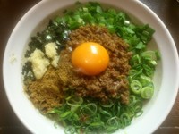 「台湾まぜそば ￥750」@麺屋 こころ 大岡山本店の写真