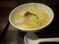 「あら炊き塩らあめん\800」@麺屋 海神の写真