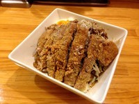 「汁なし排骨担々麺・３辛」@かつぎやの写真