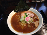 「煮干らーめん（大盛り）730円＋100円」@煮干しらーめん てのごい屋の写真