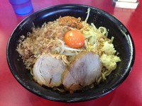 「まぜそば、750円」@麺屋 桐龍の写真