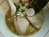 「【限定】追いこく煮干そば＋ペペロン和え玉 （140304）」@おおぜき中華そば店の写真