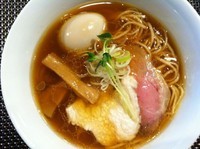 「味玉入り鶏そば 850円」@らぁ麺 やまぐちの写真