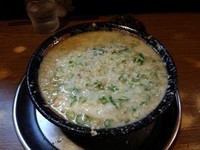 「とんこつラーメン」@無鉄砲 大阪店の写真
