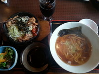 「あつあつ石焼ごはんランチ787円」@らーめん 一陣の写真