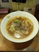 「【限定】エソカマス煮干そば」@塩つけ麺 灯花の写真