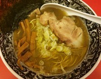 「煮干し中華そば （140305）」@中華そば 篝火の写真