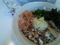 「まぜそば」@濃厚ら－めん 鶏将 TORISYOの写真