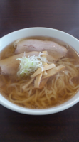 「手打ちラーメン　６５０円」@手打ラーメン 優の写真