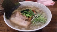 「特濃煮干(塩・平打麺・中盛)」@煮干専門 中華そば 平八の写真