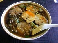 「アリランチャーシュー（中）辛め」@アリランらあめん 八平の写真