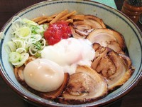 「味噌油そば大盛り　味玉　チャーシュー」@中華蕎麦 はし本の写真