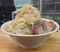 「大ラーメン（750円）」@ラーメン二郎 赤羽店の写真