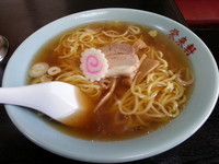 「ラーメン（５００円）」@栄来軒の写真