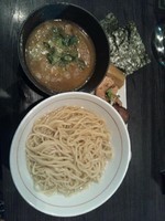 「特選つけあつ（中盛）（メンマ＝極太）」@麺処 ほん田 nijiの写真