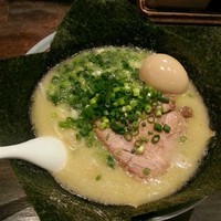 「のりみそらーめん 味玉」@らーめん にんにくや 小平店の写真