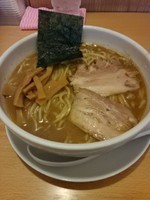 「煮干しそば（中）　７５０円」@煮干そば とみ田の写真