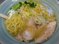 「【限定】濃厚鶏白湯（700円）」@横浜らーめん 椿家の写真