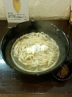 「【限定】煮干と小麦」@づゅる麺 池田の写真