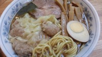 「ワンタンメン中盛」@麺屋ごとうの写真