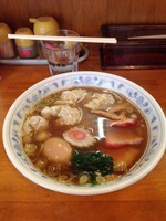 「ワンタンメン＋味玉」@下前商店の写真