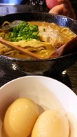 「二代目濃厚狼煙ラーメン大盛り」@二代目 狼煙 ～心～の写真
