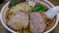 「中華そば（650円）＋大盛り（150円）」@青竹平打ち中華そば 麺壱吉兆の写真