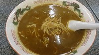 「カレーラーメン（650円）」@志ま家の写真