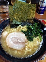 「ラーメン・並・全て普通（６５０円）」@横濱家系ラーメン 湘家の写真