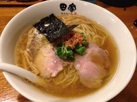 「えびとあさりの雫￥780」@中華そば田家 ふくふくの写真