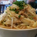 赤八たっぷり野菜盛￥780+麺大盛￥100
