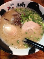 「とんこつらぁめん＋玉子」@博多らぁめん 斗樹 大森店の写真
