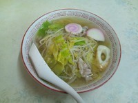 「中華そば（５００円）」@朝日食堂の写真