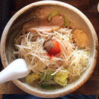 「まぜそば二郎」@まぜそば専門店 麺や 絆の写真