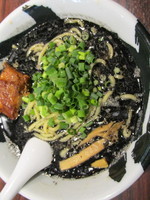 「武骨ら～麺（黒）　「750円」」@麺屋武蔵 武骨の写真