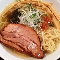 「【１日昼夜10食限定】鯛の香り漂う梅そば」@つけめん・らーめん活龍 本店の写真