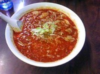 「勝浦タンタン麺」@お食事処 しんでんの写真