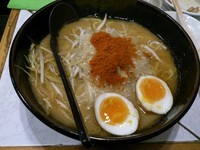 「肉味噌らーめん」@らーめん いっかくの写真