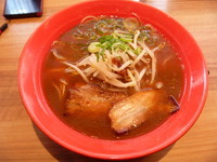 「醤（ひしお）そば　６８０円＋替え玉サービス」@小豆島ラーメン ヒシオ 岡山駅前店の写真