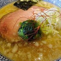 「豚そばsale d'olo（あらいめん）750円」@ラーメン燈郎の写真