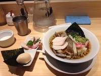 「特製蛤そば」@Ginza Noodles むぎとオリーブの写真