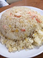 「¥750 蟹チャーハン (裏メニュー)  ¥400ラーメン」@光栄軒の写真