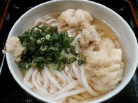 「とり天(温・大盛) ￥500」@おにやんま 新橋店の写真