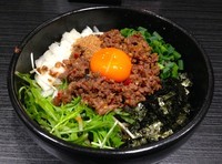 「台湾カレーまぜそば」@らーめんまぜそば あらし 錦本店の写真