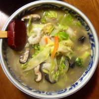 「広東らーめん 1000円」@上重朋文の店の写真