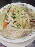 「野菜たっぷりタンメン490円」@日高屋 綾瀬リエッタ店の写真