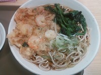 「海老かき揚げそば ￥430」@めん処 一ぷく 北朝霞店の写真