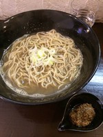 「煮干と小麦（限定）」@づゅる麺 池田の写真