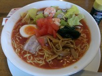 「トマトラーメン　（大盛り）」@中華上手の写真